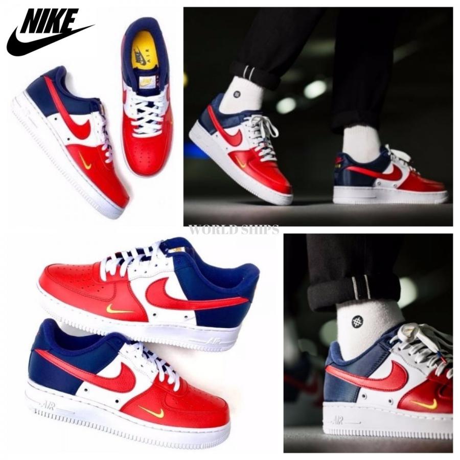 ナイキ エアフォース1 Lv8 エアフォースワン ナイキ スニーカー メンズ レディース Nike Air Force 1 Lv8 トリコロール 海外正規品 Nike 218 World Ships 通販 Yahoo ショッピング