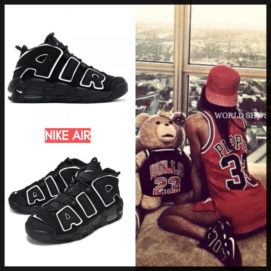 エア モア アップテンポ 96 ナイキ スニーカー Nike Air More Uptempo 96 ブラック ホワイト Nike 80 World Ships 通販 Yahoo ショッピング