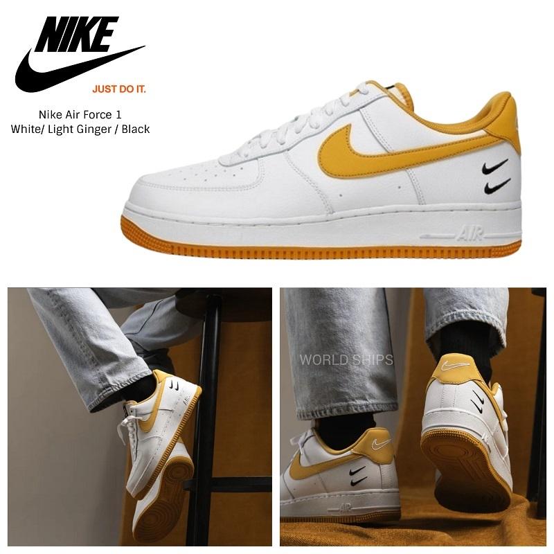ナイキ エアフォースワン メンズ エレベイト ダブル スウッシュ ホワイト ライトジンジャー Nike Af1 Air Force 1 07 Lv8 Double Swoosh White Light Ginger Nike W22 World Ships 通販 Yahoo ショッピング