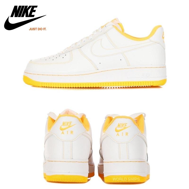 ナイキ エア フォース ワン ロー ステッチ レーザー オレンジ メンズ レディース Nike Af1 Air Force 1 07 Stitch Laser Orange Nike W27 World Ships 通販 Yahoo ショッピング