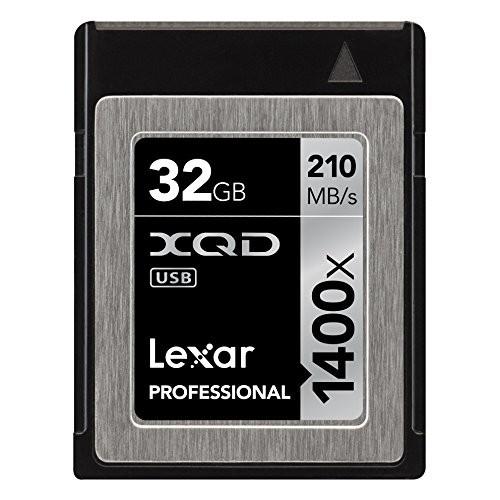 Lexar Professional 1400x XQD 2.0カード 32GB (最大読込 210MB/s 