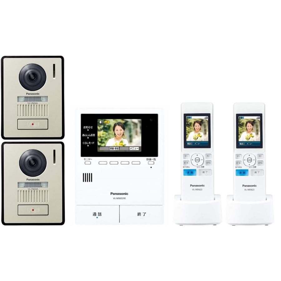 Panasonic（パナソニック） テレビドアホン VL-SWE310KLA カラーカメラ