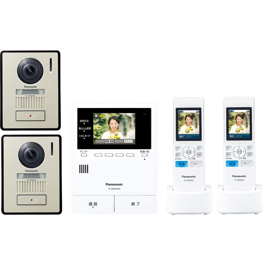 Panasonic（パナソニック） テレビドアホン VL-SWE310KLA カラーカメラ 