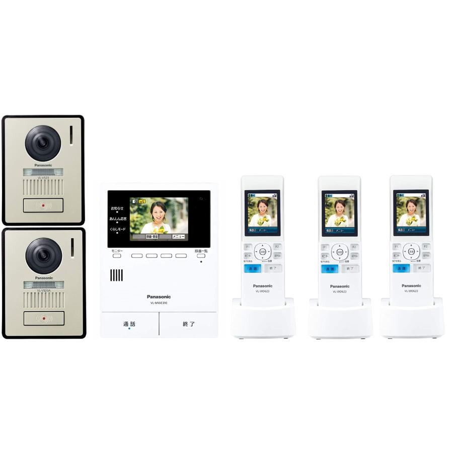 Panasonic（パナソニック） テレビドアホン VL-SWE310KLA カラーカメラ