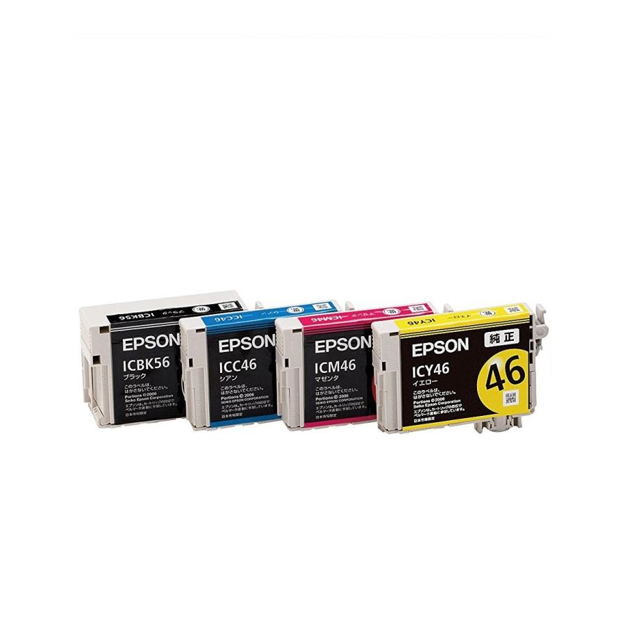 カラリオ EPSON エプソン 純正インクカートリッジ PX-201用4色パック