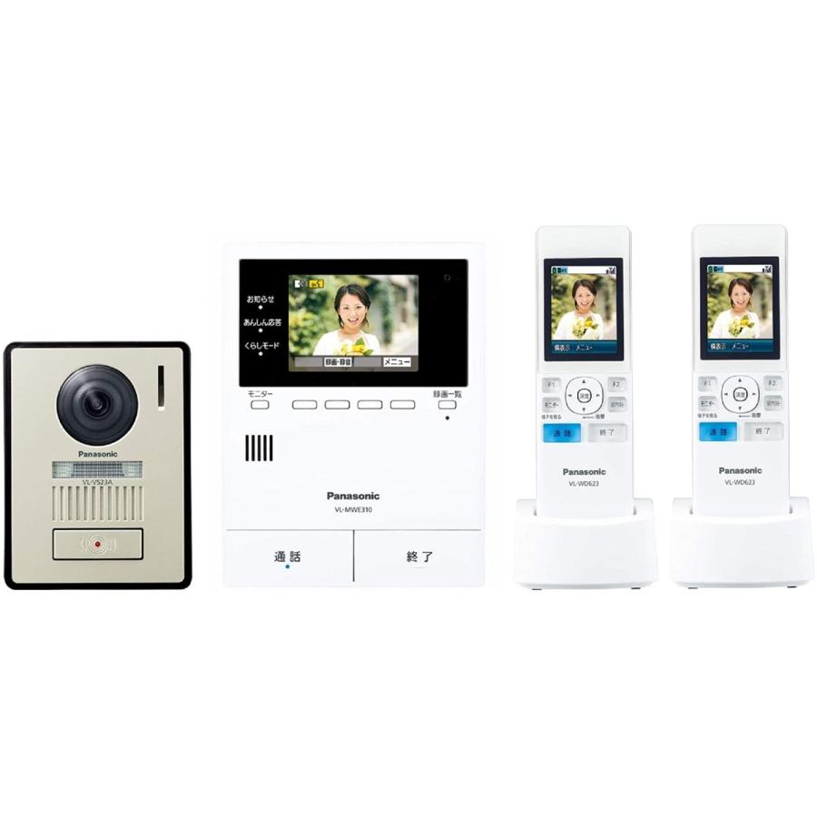 【新品訳あり(箱きず・やぶれ)】 Panasonic　どこでもドアホン VL-SVE310KL Panasonic（パナソニック） テレビドアホン どこでもドアホン 電源