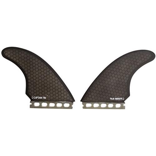 色々な Captain Fin Co. Tyler Warren Twin Single Tab/Futures Compatible Surfboard Fin, Black, コウデラチョウ 8be57ea9