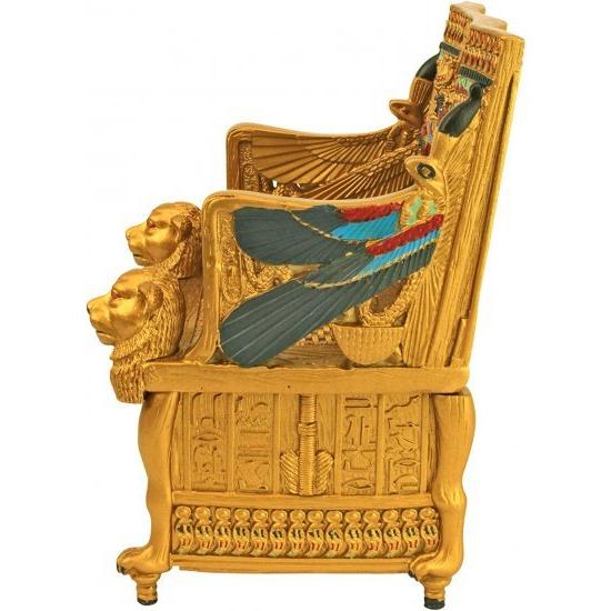 Design Toscano King Tut's Golden Throne Treasure Box ツタンカーメン_4