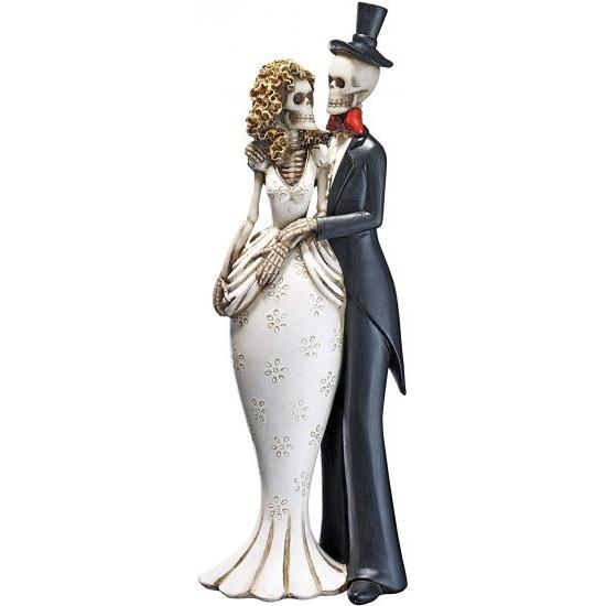 Design Toscano Day of the Dead Skeleton Bride and Groom Statue_1
