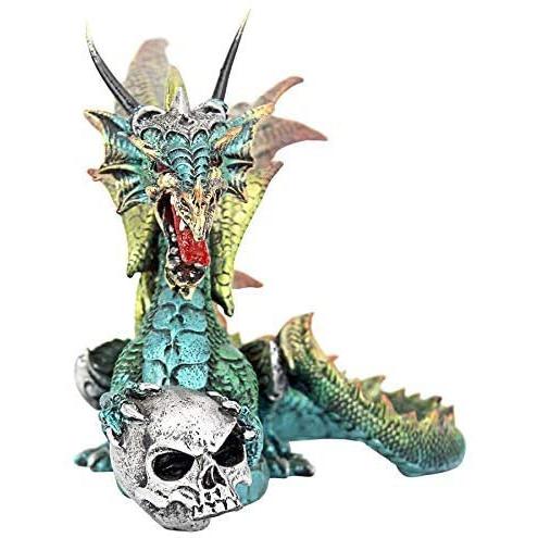 Design トスカーノ ウィケハムのペットドラゴン像 フルカラー_2