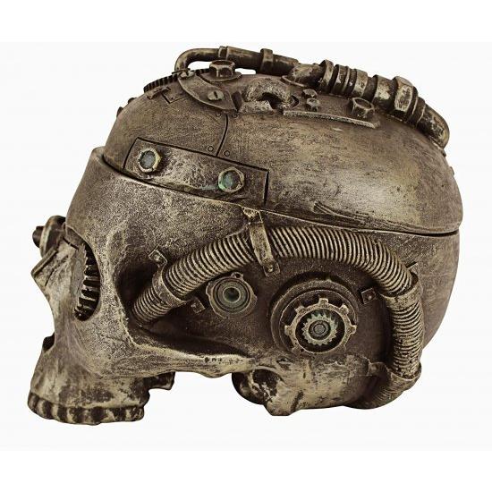 Design Toscano Steampunk Skull Containment Vessel by Design Toscano｜worldsports｜05