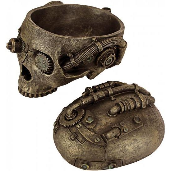 Design Toscano Steampunk Skull Containment Vessel by Design Toscano｜worldsports｜06