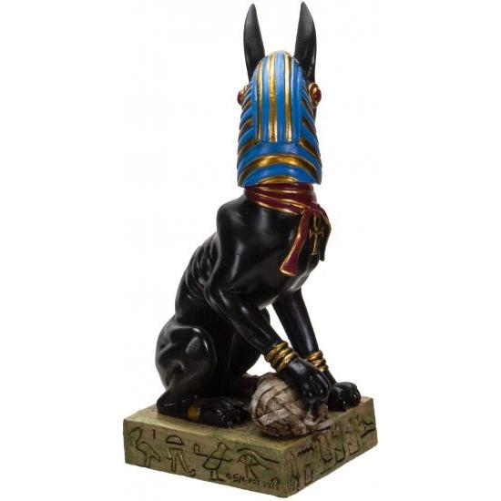 Pacific Giftware 古代エジプト神アヌビス 座るポーズ 樹脂フィギュア_3