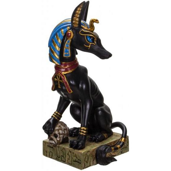 Pacific Giftware 古代エジプト神アヌビス 座るポーズ 樹脂フィギュア_4
