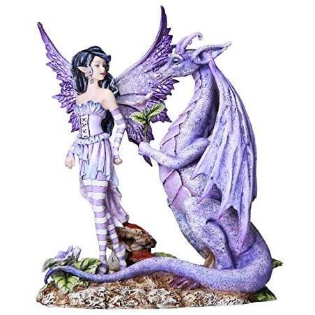 Pacific Giftware ファンタジーフェアリーランドドラゴンはロマンチックな像、アーティスト、エイミーブ