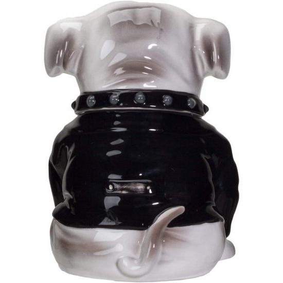 Pacific Giftware ロッカーブルドッグ セラミッククッキージャー_1