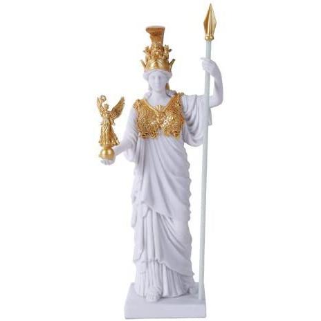 Pacific Giftware ギリシャ ローマ神 アテネの守護神 ギリシャの女神フィギュア 知恵戦争戦略 クラシック