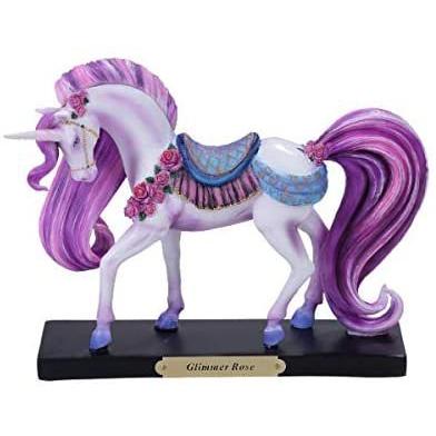 Pacific Giftware PT 公式 ローズ カーン グリマー ローズ ユニコーン 樹脂製フィギュア