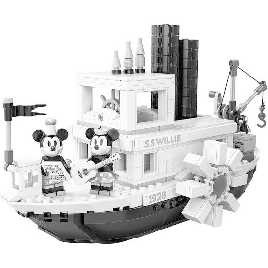 レゴ(LEGO) アイデア 蒸気船ウィリー ディズニー 21317 ブロック 
