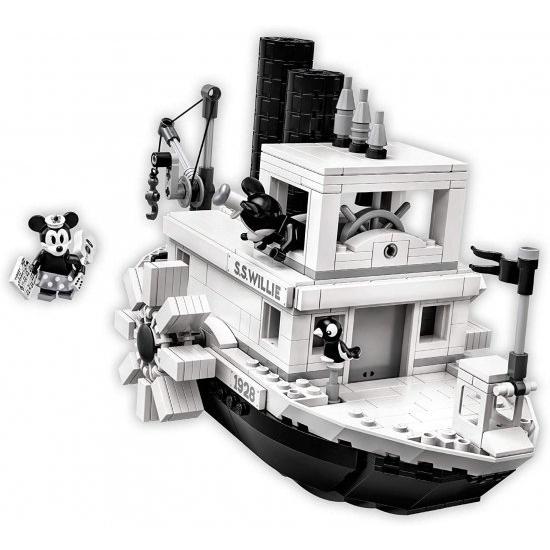 レゴ(LEGO) アイデア 蒸気船ウィリー ディズニー 21317 ブロック  