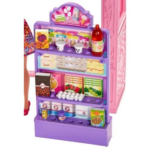 輸入バービー人形 Barbie Life in The Dreamhouse Grocery Store and Doll Playset_4