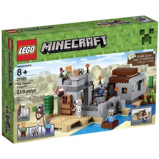 レゴ マイン手工芸品 乾荒原地域 21121 LEGO Minecraft 21121 the Desert Outpost Building Kit その他おもちゃ-ゲーム、おもちゃ