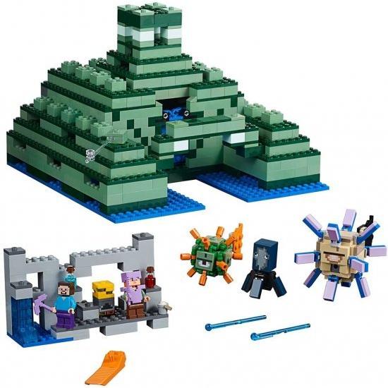 (レゴ) LEGO マインクラフト ザ・オーシャン・モニュメント 21136 組み立てキット 1122ピース｜worldsports