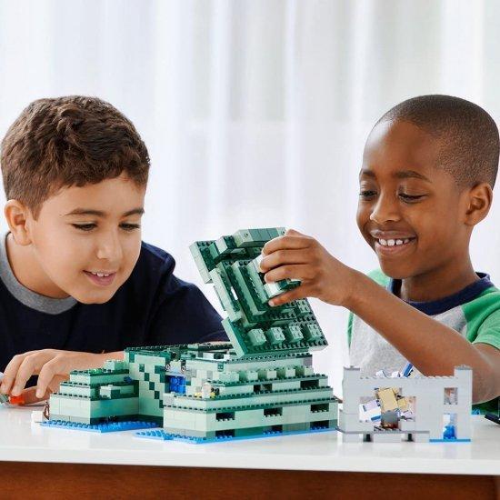 (レゴ) LEGO マインクラフト ザ・オーシャン・モニュメント 21136 組み立てキット 1122ピース｜worldsports｜04