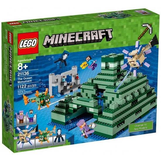 (レゴ) LEGO マインクラフト ザ・オーシャン・モニュメント 21136 組み立てキット 1122ピース｜worldsports｜05