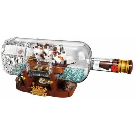 レゴ (LEGO) アイデア ボトルシップ Ship in a Bottle 21313の画像