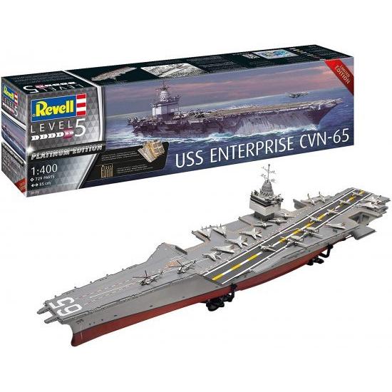 ドイツレベル 1/400 アメリカ海軍 USS エンタープライズ CVN-65