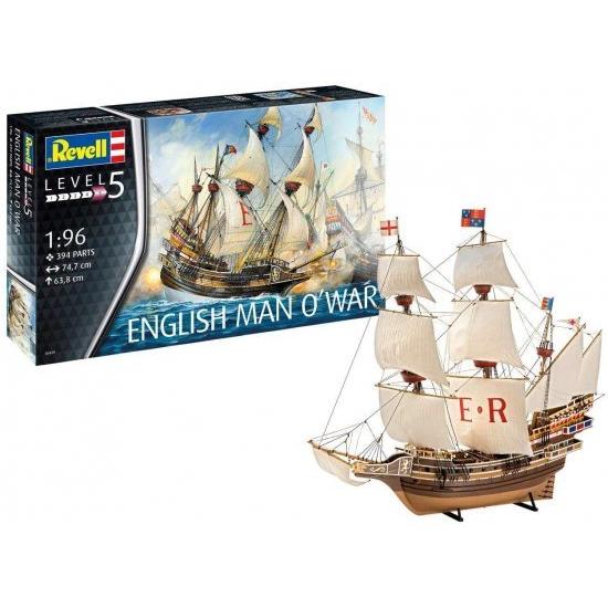 ドイツレベル 1/96 イギリス海軍 マン オー ウォー プラモデル 05429