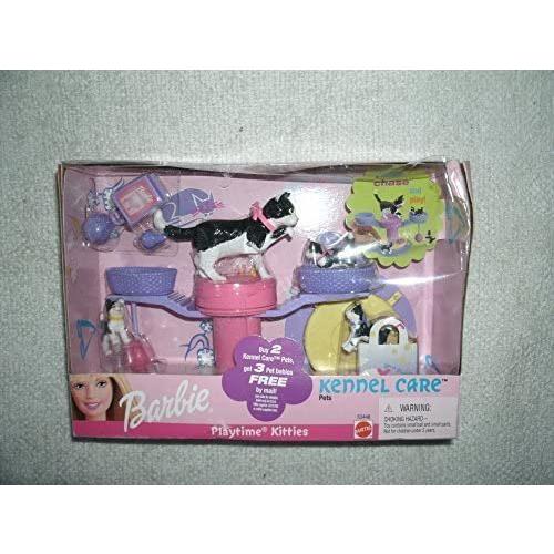 Barbie バービー Kennel Care Pets Playtime Kitties Mattel 2001