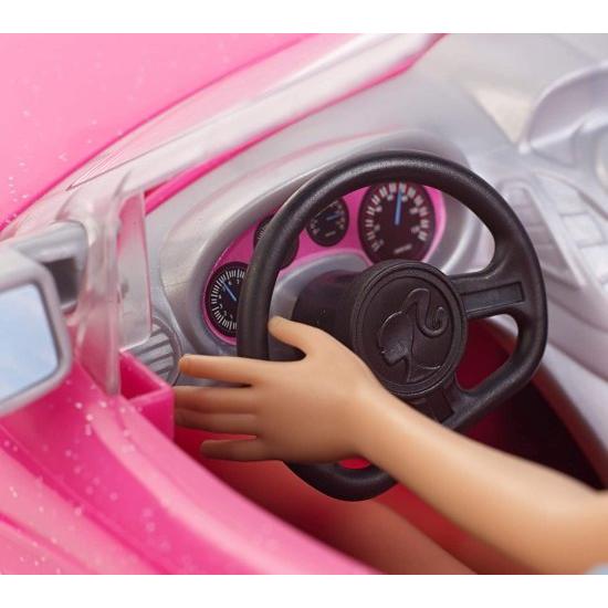 Barbie バービーコンバーチブルと人形パック、Pinkの画像