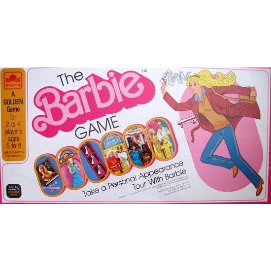 Barbie バービーゲームは個人的な外観ツアー（1980ゴールデン）を取る