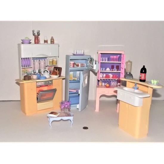 Barbie バービー Light-Up Kitchen 1999