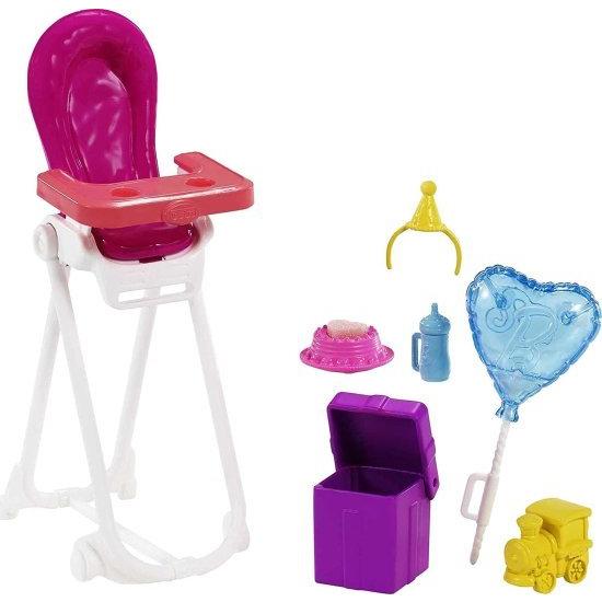 Barbie バービー Skipper Babysitters Inc. Babysitting Skipper Doll、Color-Change Baby Doll、High Chare、Partyをテーマにした子供向けの3-7歳のアクセサ_3