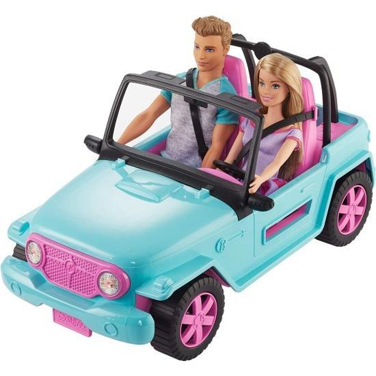 Barbie オフロード車と人形を備えたバービーGHT35プレイセット、衣服とアクセサリーのケン、3年以上、マルチカラー_3