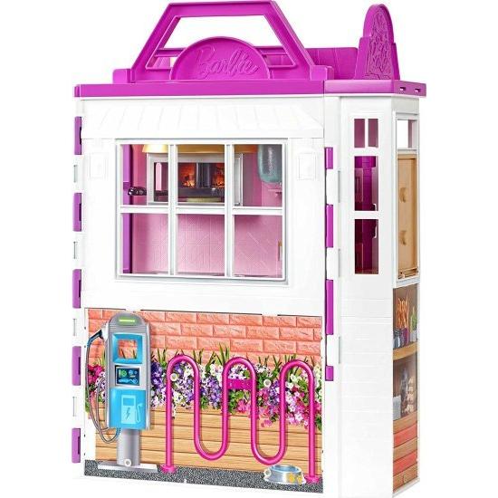 Barbie バービー Cook 'N Grill Restaurant Playset Doll、30歳以上のピース、キッチン、ピザオーブン、グリル＆ダイニングブース、3-7歳のギフトを含む6つの｜worldsports｜06