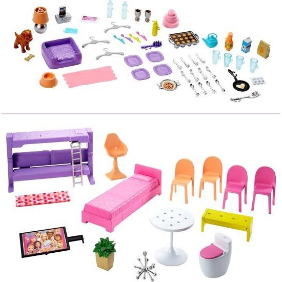 Barbie 車椅子付きのバービードリームハウスドールハウスアクセス可能