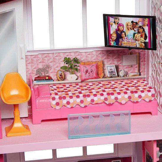 Barbie プール、スライド、エレベーターを備えたバービードリーム