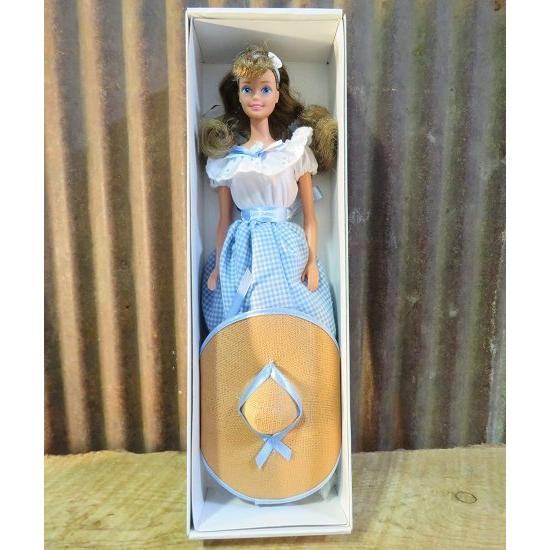 Barbie バービー1995シリーズIIコレクターズエディション12インチドール - バービーとしてのバービースナックの女の子ドレス、サッシ、靴、ヘアリボン、帽子、