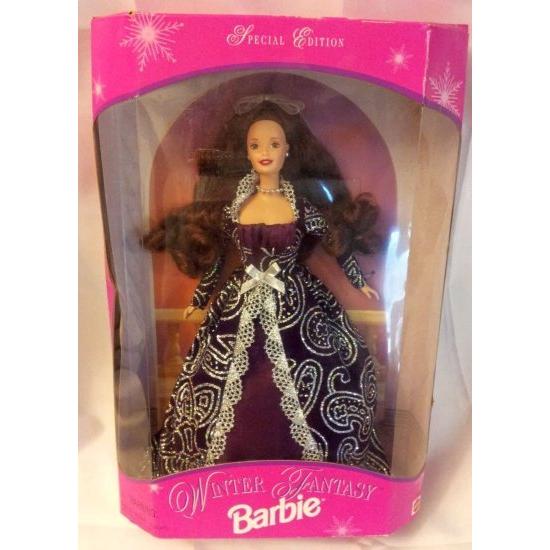 Barbie 1996ウィンターファンタジーバービー2ブルネット サムズクラブ専用