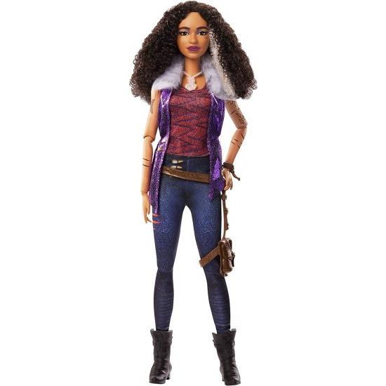 Barbie ディズニーのゾンビ2、ウィラ・リケンセン・狼男人形（11.5インチ）ロッカーの衣装とアクセサリーを着て、11の曲がりくねった「ジョイント」、5歳以上