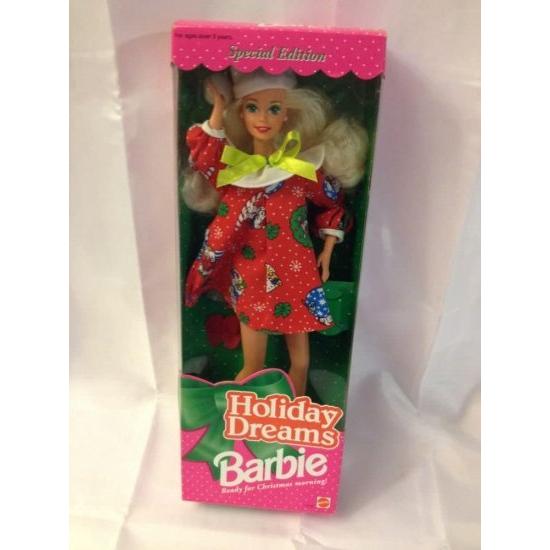 Barbie 1994ホリデードリームクリスマスブロンドバービー人形