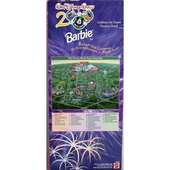 Barbie マテルウォルトディズニーワールド2000ブロンドバービー_1