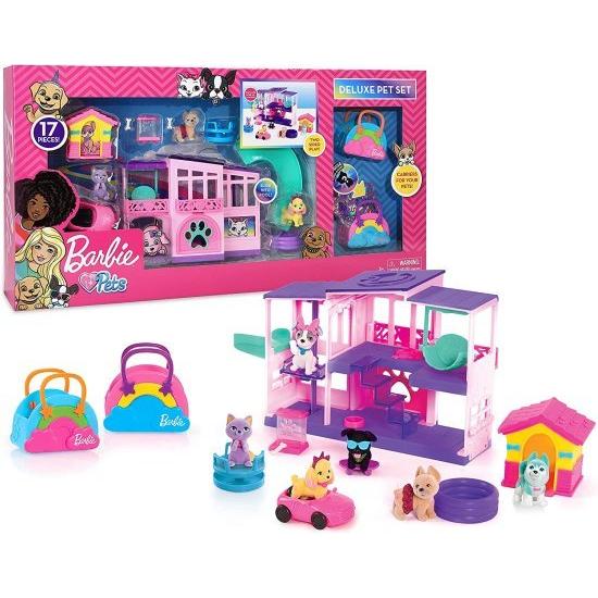 Barbie バービーデラックスペットセットドリームハウス