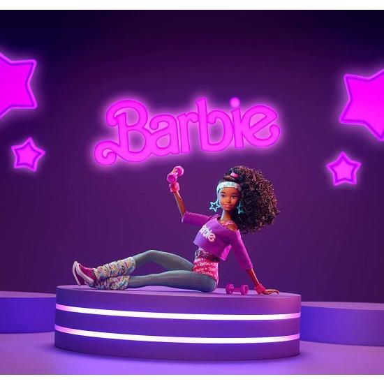 Barbie バービー Rewind 80年代のエディションワークインズアウト人形（11.5インチのブルネット）ボディスーツ、レッグウォーマー、アクセサリー、カセットテ_2