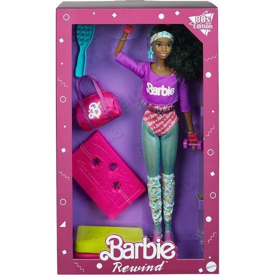 Barbie バービー Rewind 80年代のエディションワークインズアウト人形（11.5インチのブルネット）ボディスーツ、レッグウォーマー、アクセサリー、カセットテ_5