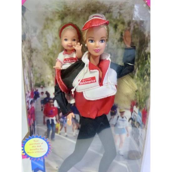 Barbie バービーとケリー・マーチ・オブ・ダイムズ・ウォーク・アメリカペンの画像